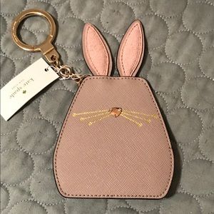 Kate Spade bunny keychain